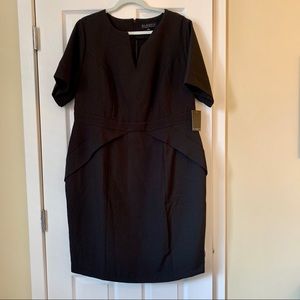 Eloquii Black Short Sleeve Dress